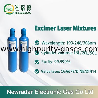 2025 Premix ArF Gas per B&L Teneo 317 cilindro 20L Din 8 Argon Neon F2